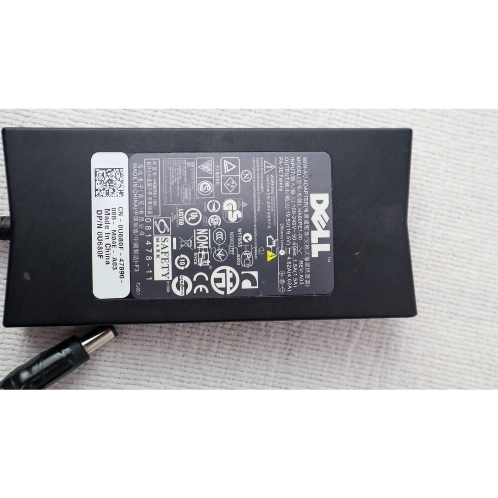 Dell Laptop A/C Power Supply 19.5 V  4.62 Amp